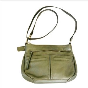 clarks leather crossbody bolsa